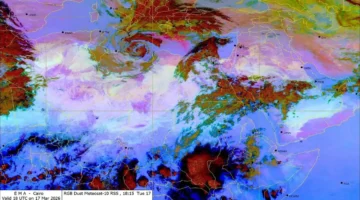 الأرصاد تحذر من سيول وأمطار غزيرة تعيق الحركة في عدة مناطق بالبلاد